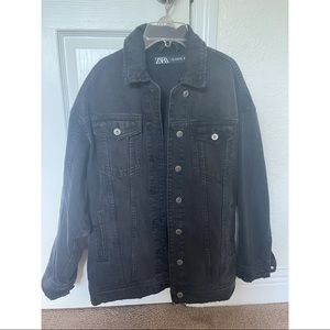 Zara Oversized Denim Jacket